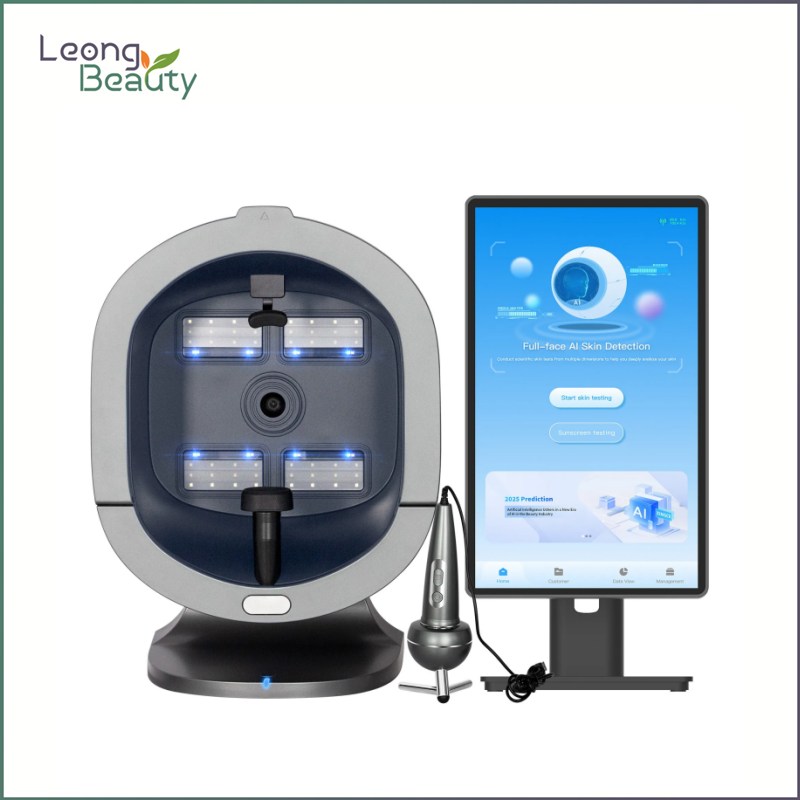 2-і 1-де тері мен бас терісін талдау машинасы X5 Pro